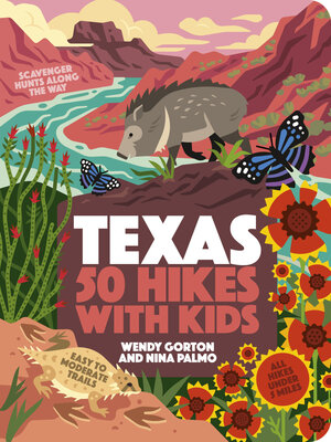 cover image of 50 Hikes with Kids Texas